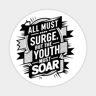 The Youth Must Soar - Baha'i Faith Magnet